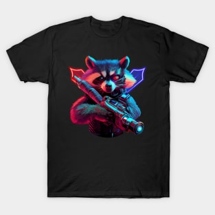 Raccoon Warrior T-Shirt